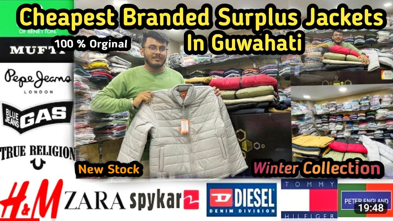 Cheapest Branded Surplus Jackets In Guwahati 100 Orginal Winter Collection Pritam Vlogs