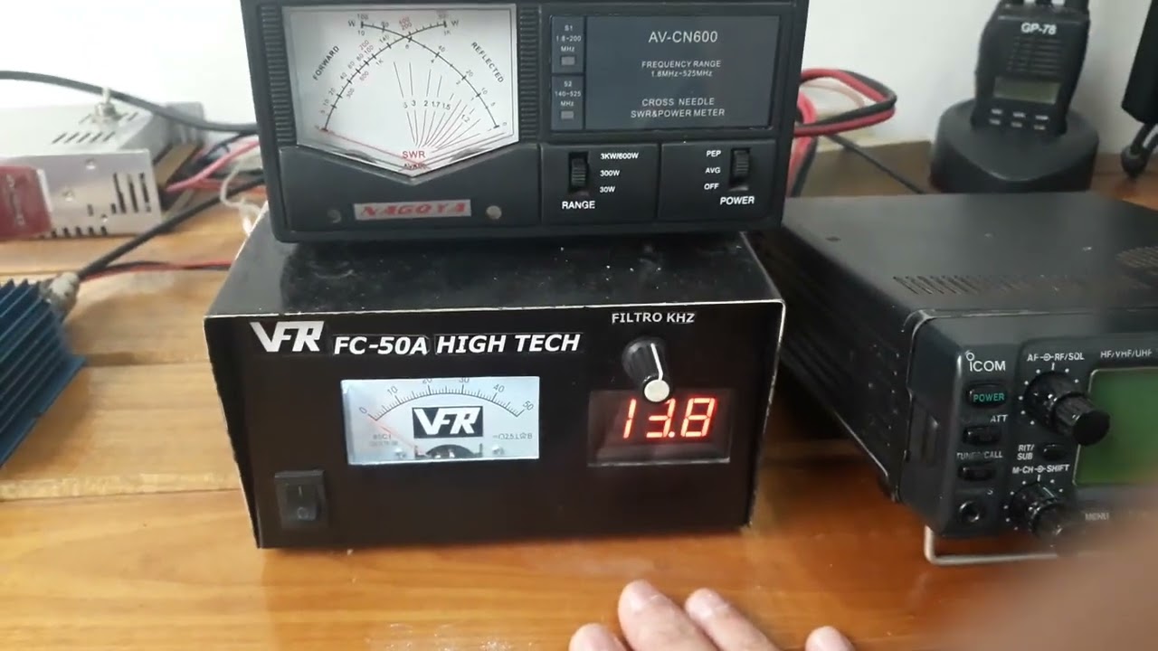 Funcionamento do ICOM IC 706 MK2G - YouTube