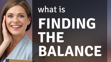 Finding the Balance: Navigating Life