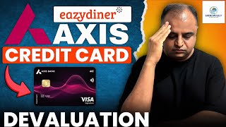Axis Credit Cards EazyDiner Offer Devaluation | Axis Bank Atlas, Magnus, Select, Privilege Devalued 