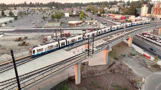 How do light rail trains switch tracks?