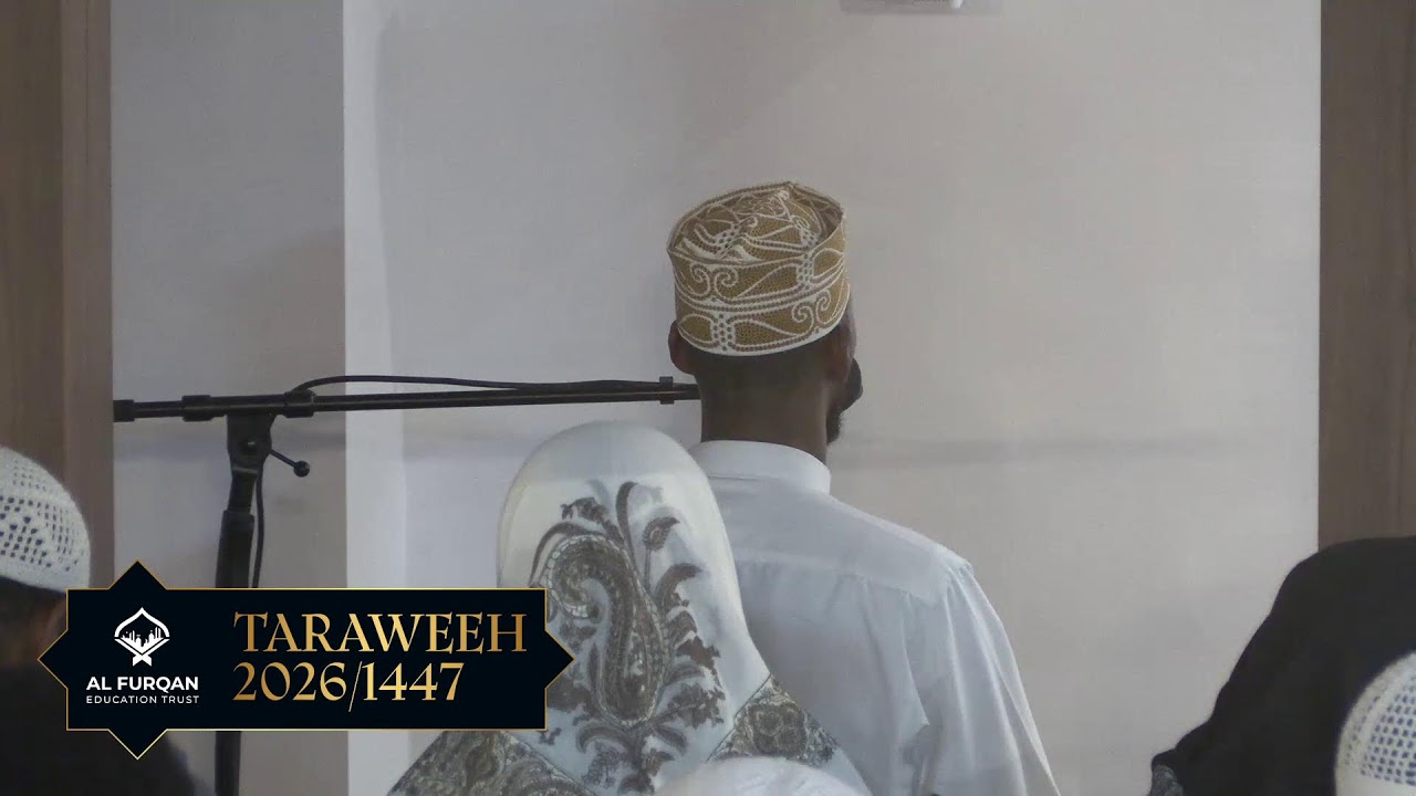 Live Taraweeh 2026/1447 - Night 9 - Sh Abdallah Said & Sh Osman Afrah