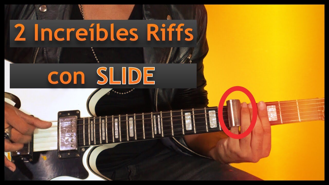 2 Espectaculares riff para tocar con el Slide (Bottleneck) en afinación  Standard - YouTube