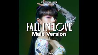 SECRET NUMBER - Fall In Love | MALE VERSION