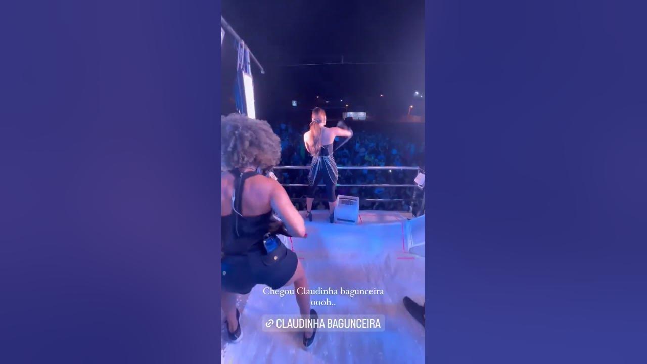 Claudia Leitte canta 'claudinha bagunceira' em MG. #sp #rj #claudialeitte #anitta #ivete #lud