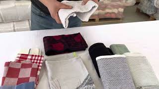 Wholesale Tea Towels Kitchen Towels In Stock Cotton Washcloth Drying Towels - Ozay Tex