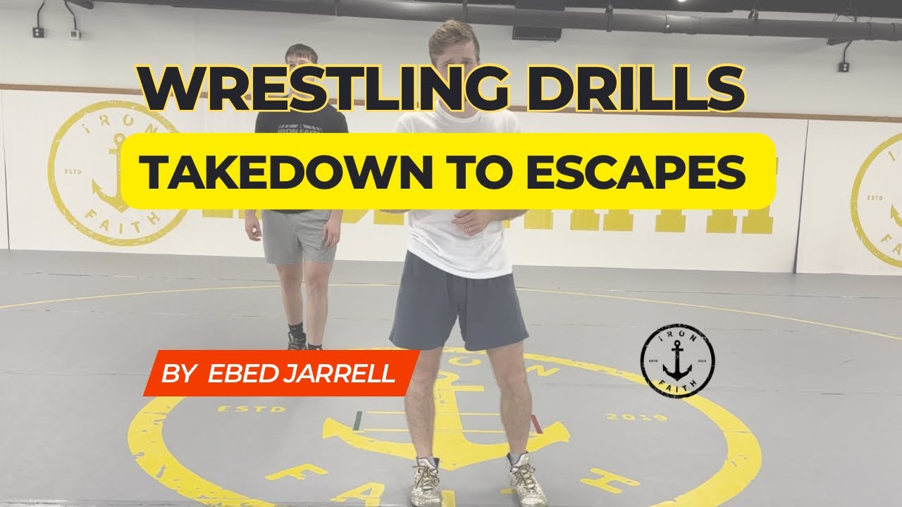 Wrestling Drills Takedown To Escapes YouTube