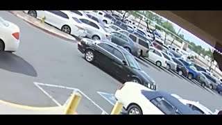 Security video catches moments before driver slammed into Sun City shopping mall