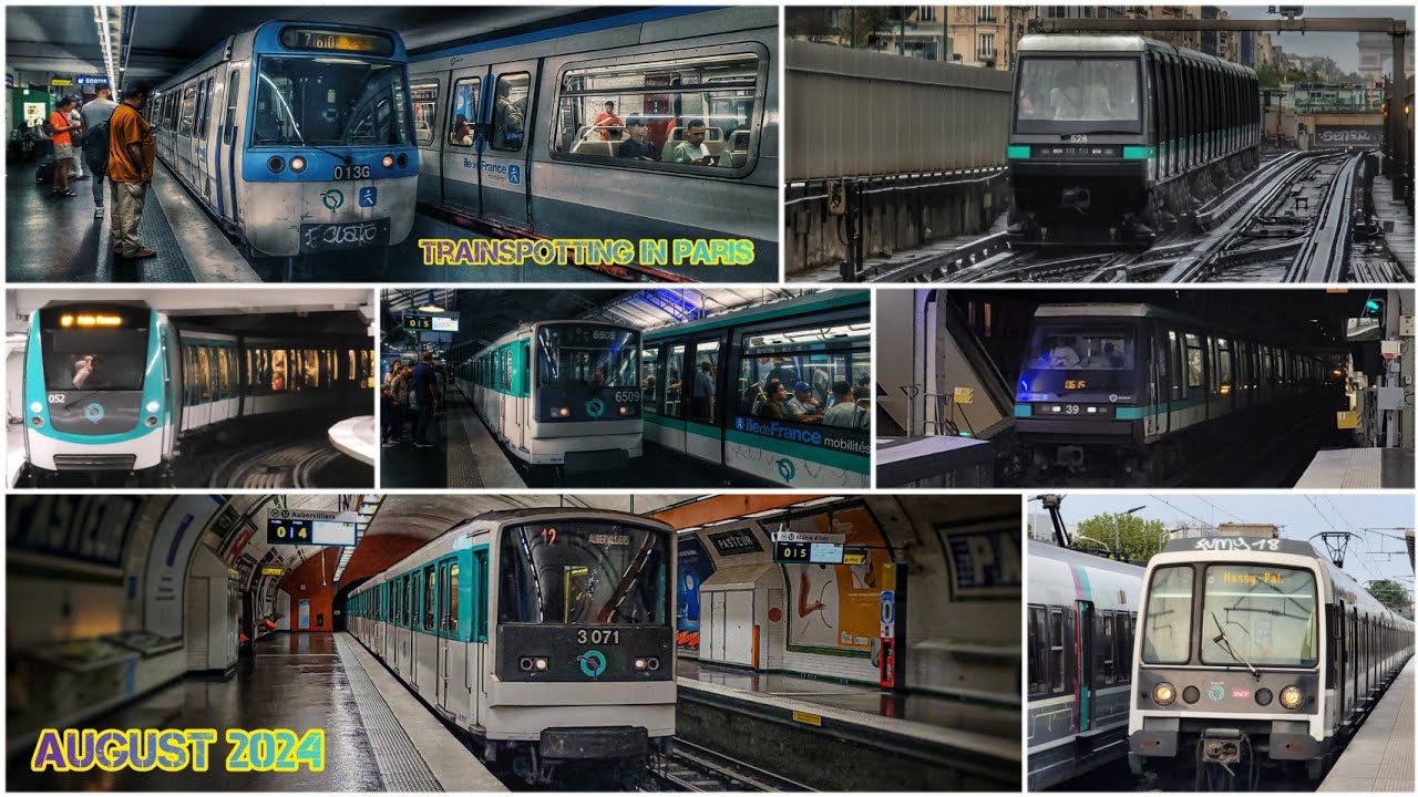 Trainspotting in Paris | August 2024