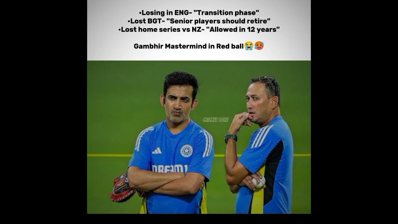 GG Era in Test cricket 😭☠️