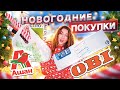 МОИ НОВОГОДНИЕ ПОКУПКИ ! Декор для дома, игрушки на елку и тд !Ашан, Оби, Окей, Леруа и тд