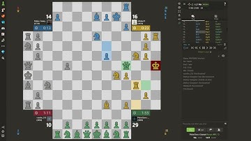 4 Player Chess - Checkmate in 46 moves #chess