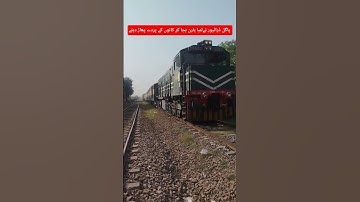 Crazy train driver can