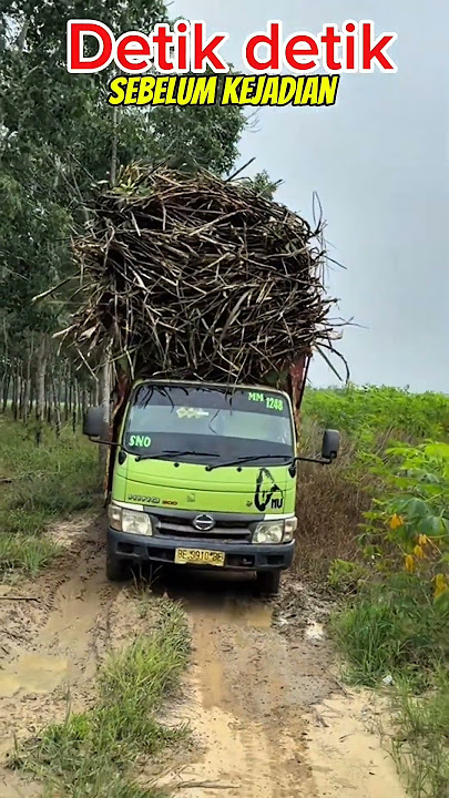 Skill sopir truk tingkat dewa. #sopir #trukoleng #sopiroleng