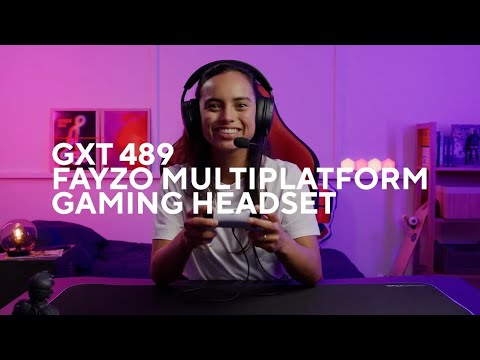 GXT 489 Fayzo Multiplatform Gaming Headset - DE