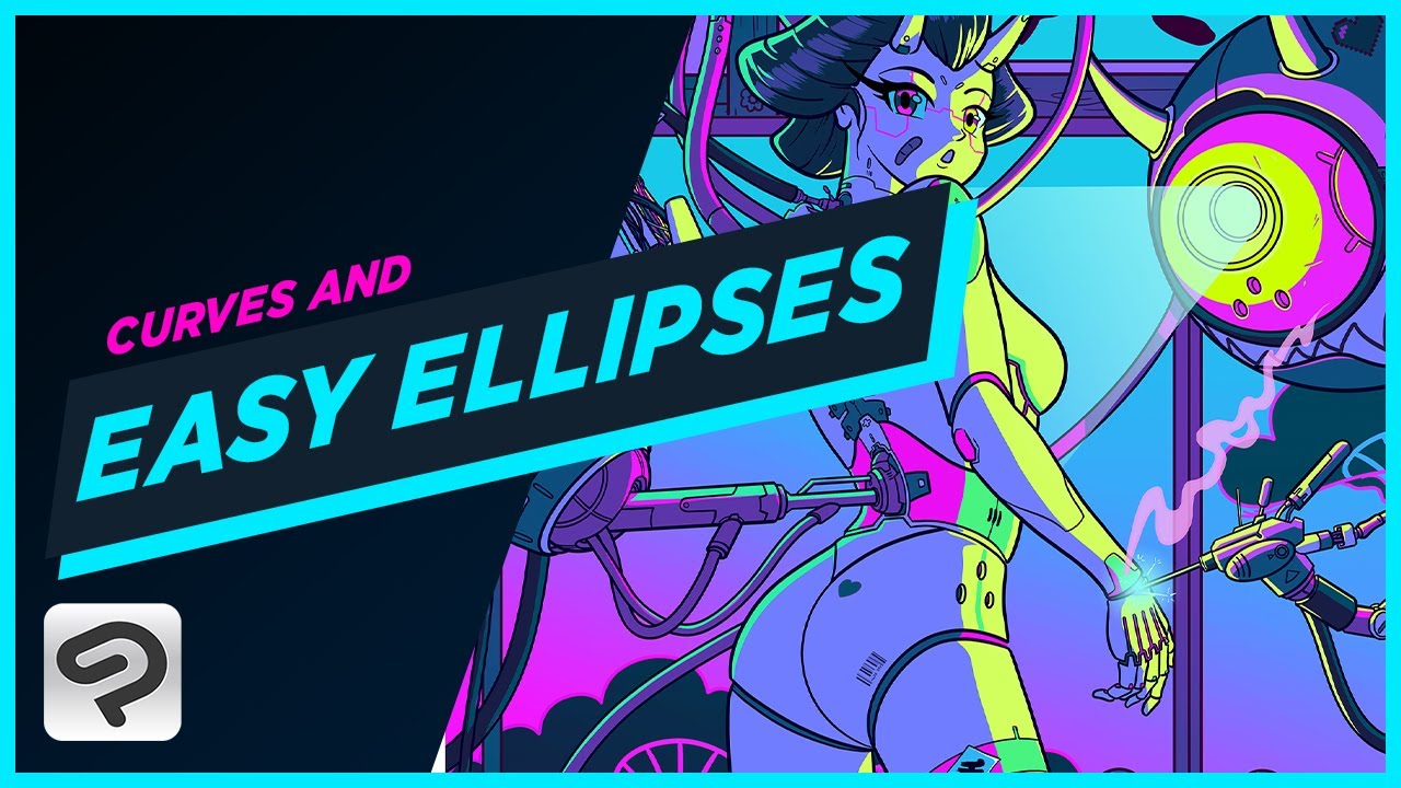 Easiest way to draw ellipses and circles YouTube