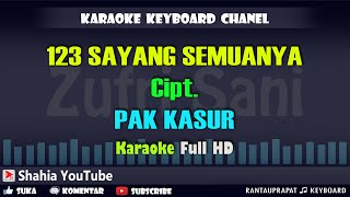 123 SAYANG SEMUANYA CIPT. PAK KASUR │KARAOKE ANAK KN7000