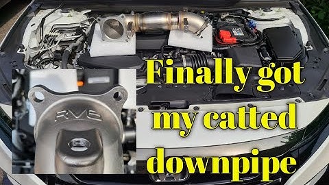 Accord 2.0t / Civic Type-R RV6 Catted Downpipe unboxing