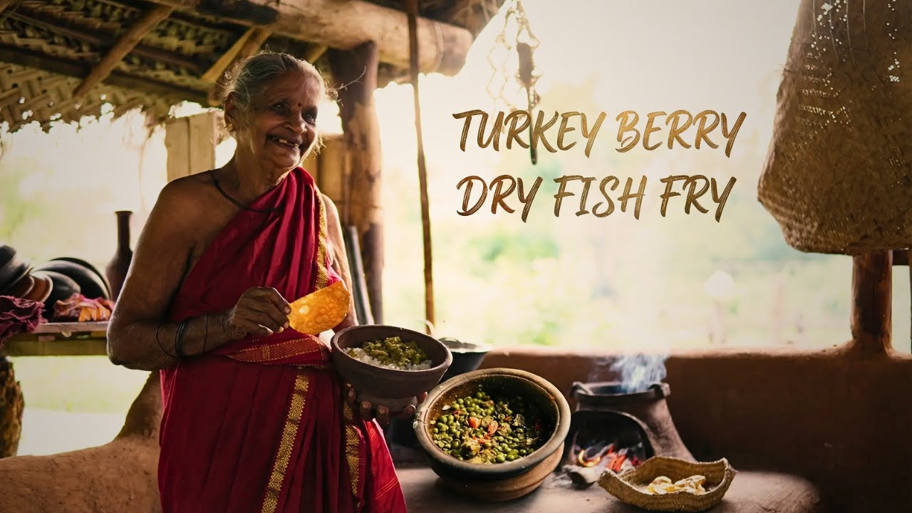 Village Grandma's Turkey Berry Special | How to make Turkey Berry Fry?