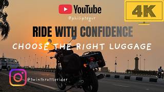 Right Luggage Setup for a perfect ride experience!