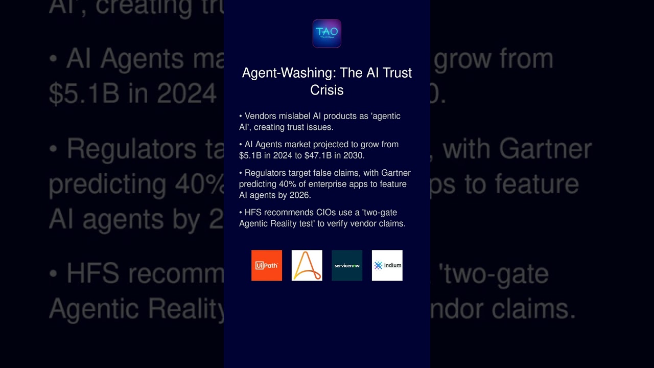 Agent-Washing: The AI Trust Crisis