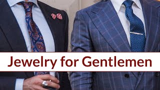 Jewelry for Gentlemen