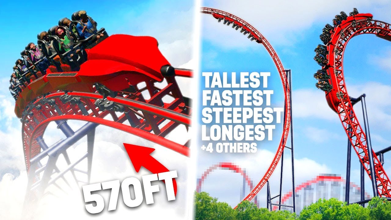 The Tallest, Fastest and Longest Rollercoaster! YouTube
