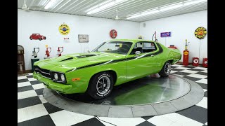 1973 Plymouth Road Runner Sassy Grass for sale at Kinion Classics