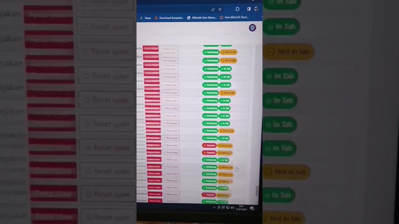 PAKAI SERVER DELL T30 DENGAN 355 PESERTA UJIAN CBT