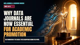 Why Data Journals Are Now Essential for Academic Promotion