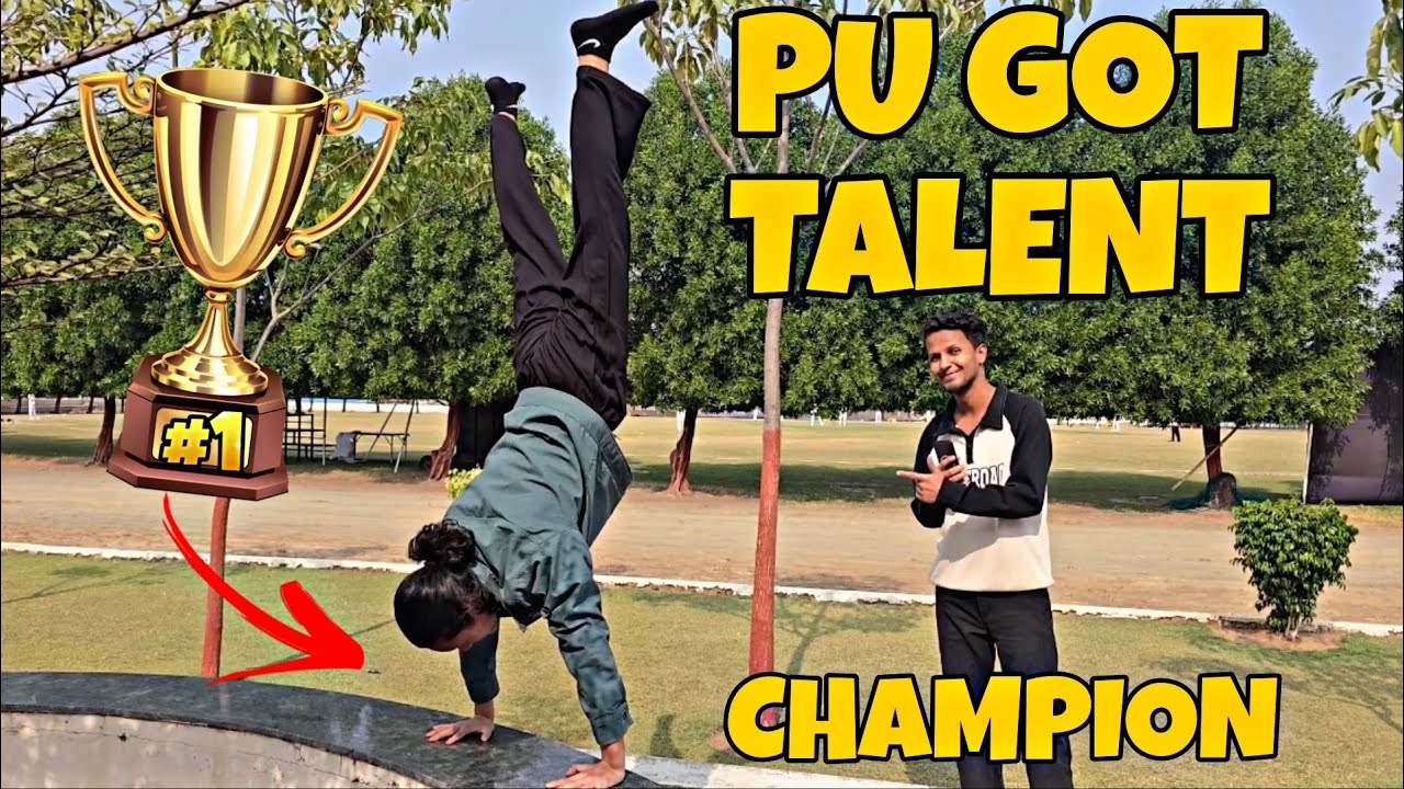 WINNER OF PU GOT TALENT SHOW 😱🥳🤗