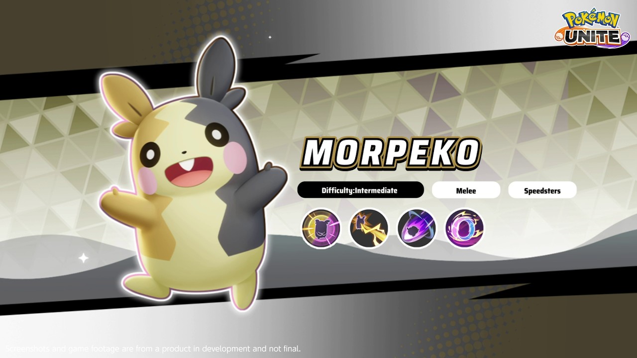 Morpeko Moves Overview | Pokémon UNITE 縮圖