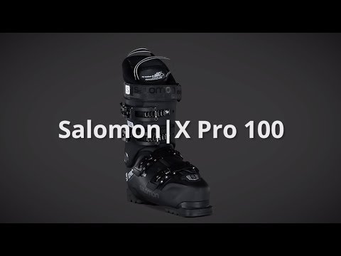 2019 Salomon X Pro 100 Men's Boot Overview by SkisDotCom -