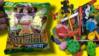 नागिन का खजाना-😯Nagin Ka Khajana Snacks/Free Gifts Inside/unboxing/Review in Hindi