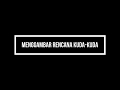 Menggambar rencana kuda-kuda