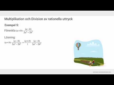 Video: Varför är det viktigt att förenkla rationella uttryck innan man multiplicerar eller dividerar?