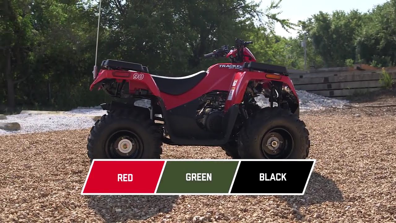 See the Tracker 90 ATV in under 60 seconds YouTube