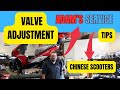 How To Adjust Valves On A Chinese Scooter | GY6 AND QMB139 VALVE ADJUSMENT