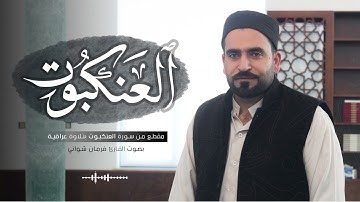مقطع خاشع من سورة العنكبوت بتلاوة عراقية بصوت القارئ فرمان شواني