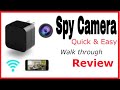 A8 Wifi Mini Camera Phone charger- Spy Cam- Review-Unboxing-How Too