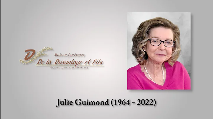 Julie Guimond (1964 - 2022)