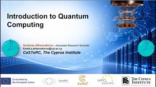 Introduction to Quantum Computing / EuroCC3/NCC Cyprus Update
