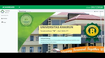 Aplikasi Pengolahan Data Penerima Beasiswa Berbasis Web