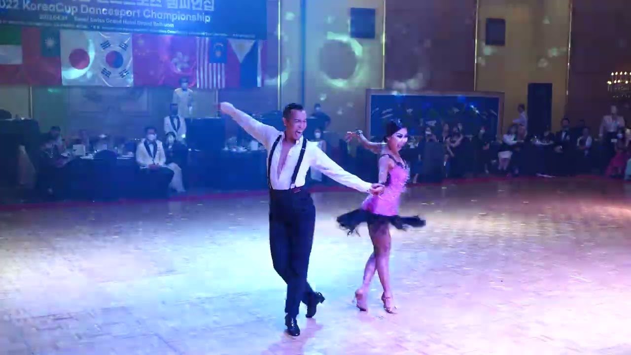 2022 코리아컵 프로라틴 결승전 솔로댄스 차차차 풀버전