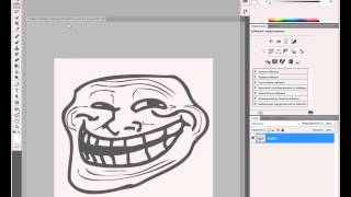 (Tutorial) #4: Делаем прозрачный фон у картинки в Adobe Photoshop(В этом туториале я покажу как сделать прозрачный фон у любой картинки (в моём случае Trollface) в программе Adobe..., 2012-05-08T19:02:20.000Z)