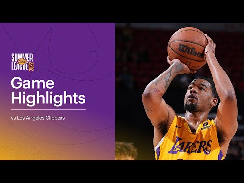 HIGHLIGHTS | Mason Jones (15 pts, 10 reb) vs LA Clippers | Lakers Summer