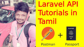 Laravel API login using Passport and POSTMAN API tool  | Laravel  Tutorials in Tamil