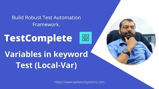 TestComplete | Local variables in keyword Tests