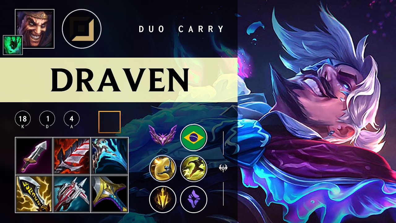 Draven ADC vs Xayah - BR Master Patch 26.02
