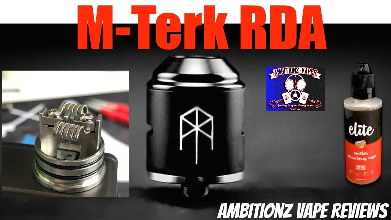 Vapeamp M-Terk RDA Review & Build | TVC Elite E Liquid